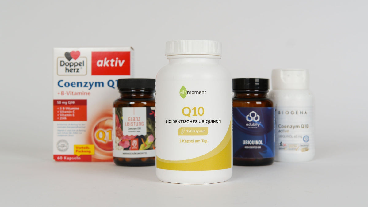 Coenzym Q10 Testsieger 2026: Ubiquinol vs. Ubichinon