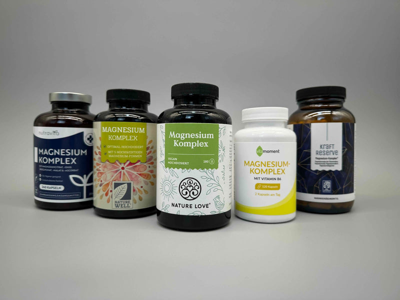 Magnesium-Komplex Kapseln im Warentest 2025