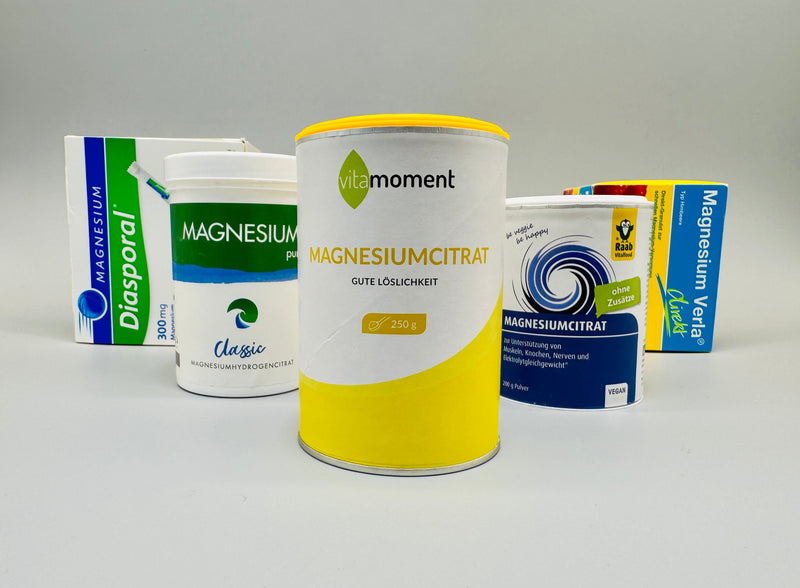 Magnesiumcitrat Pulver Testsieger Titelbild