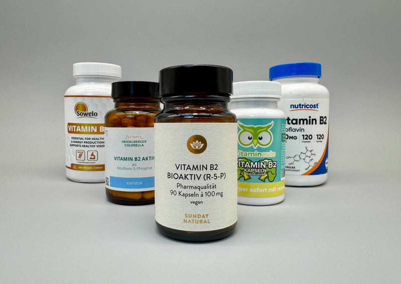 Riboflavin (Vitamin B2) Kapseln Testsieger 2025