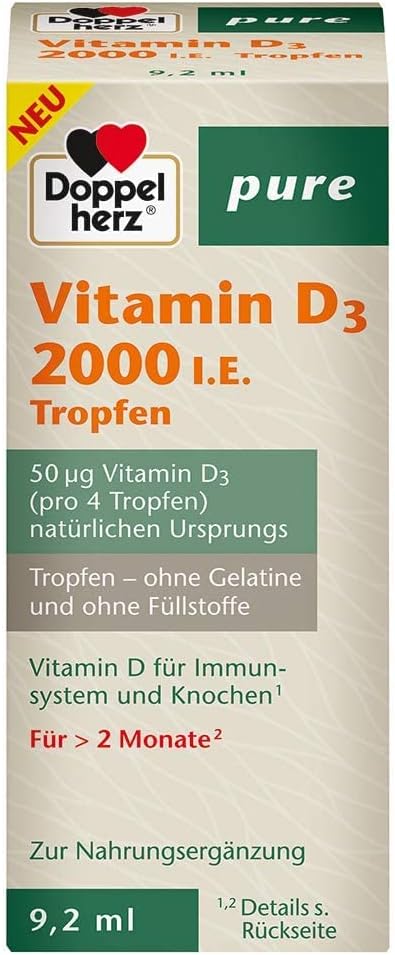 Pure Vitamin D3 Tropfen