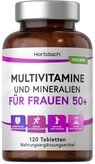 Multivitamin Tabletten Frauen 50+