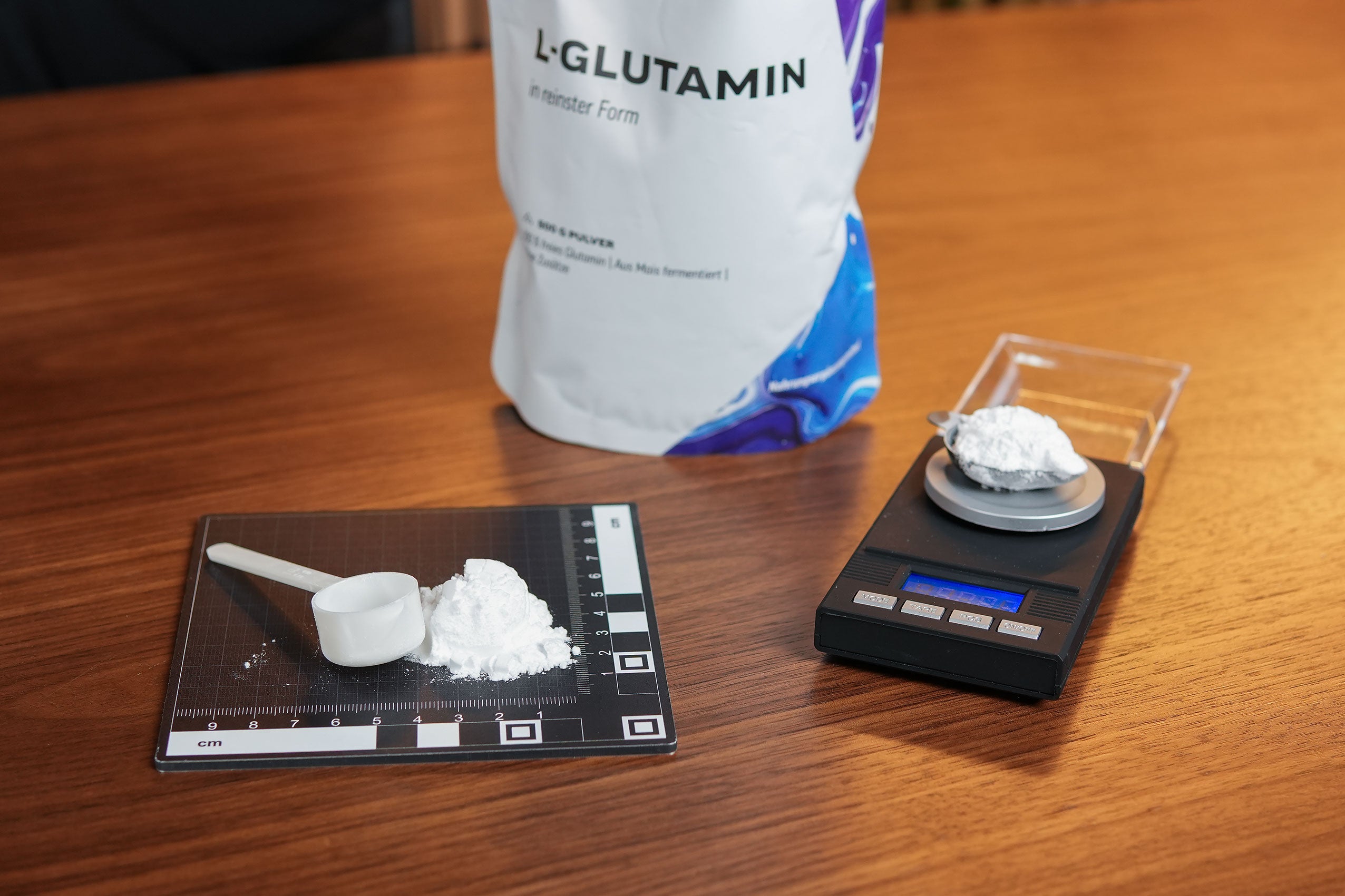 L-Glutamin Pulver Detail