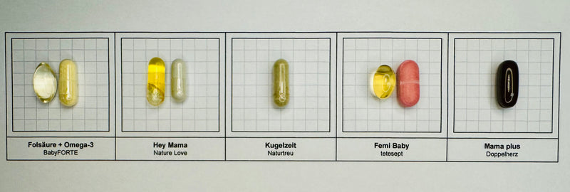 Sensorische Analyse Schwangerschaftsvitamine