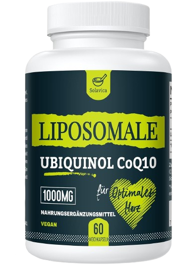 Liposomale Ubiquinol CoQ10 Softgels