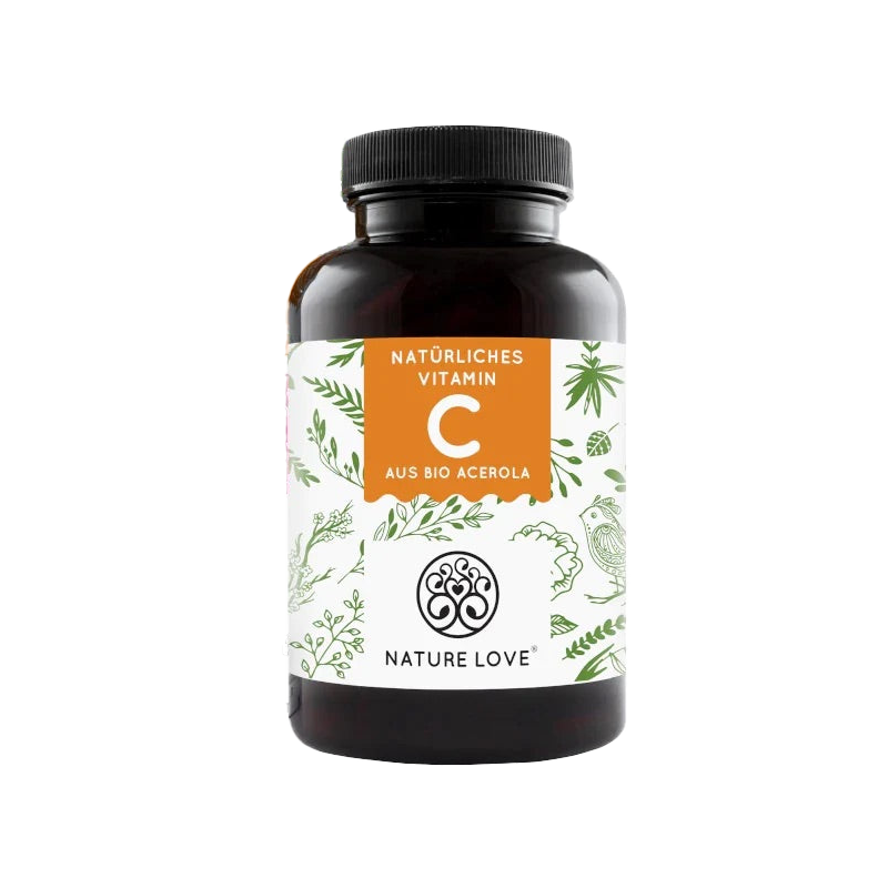 Natürliches Vitamin C aus Bio Acerola Kapseln